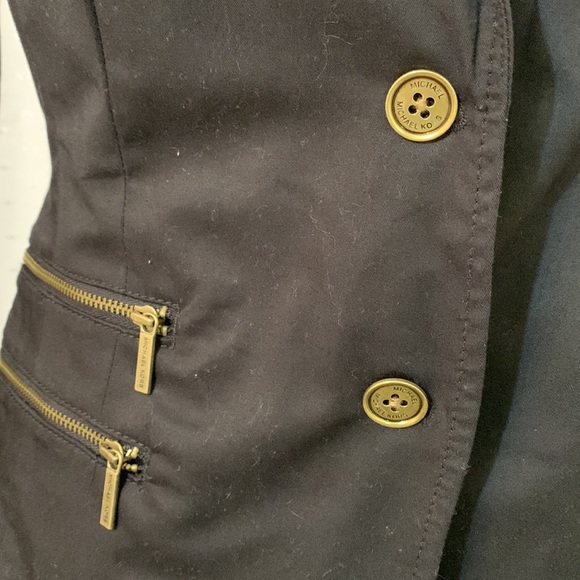 🌟Host Pick✨MICHAEL Michael Kors-Asymmetrical Fitted Blazer EUC - Picture 2 of 10